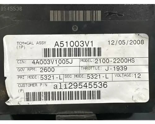 Allison 2200HS ECM (Transmission)