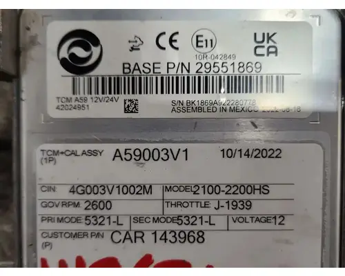 Allison 2200HS ECM (Transmission)