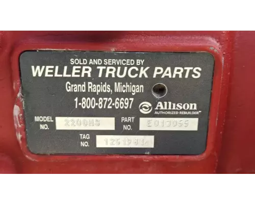 Allison 2200HS Transmission Assembly