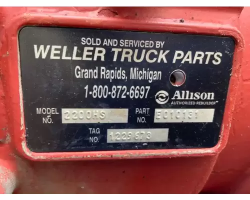 Allison 2200HS Transmission Assembly