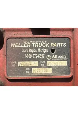 Allison 2200HS Transmission Assembly