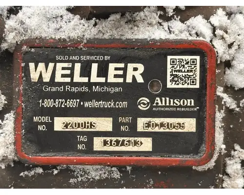 Allison 2200HS Transmission Assembly