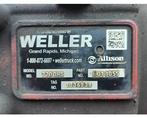 Transmission Assembly Allison 2200HS Complete Recycling Group LLC