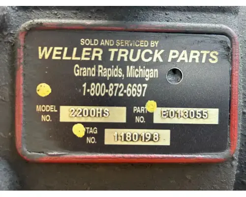 Transmission Assembly Allison 2200HS Complete Recycling Group LLC