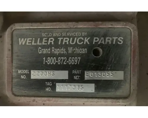 Transmission Assembly ALLISON 2200HS Geco - Dinuba