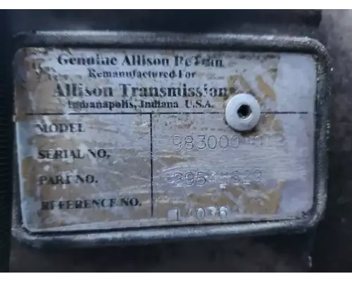 Allison 2400 RETRAN Transmission Assembly