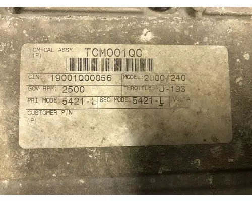 Allison 2400 SERIES Transmission Control Module (TCM)