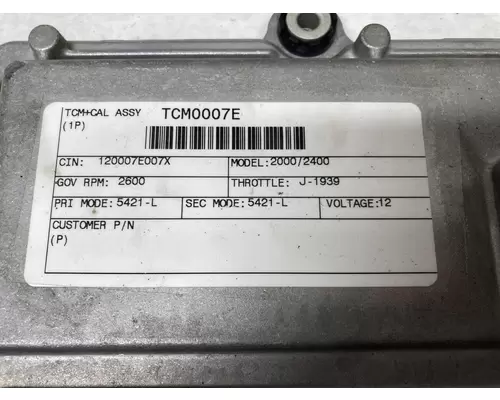 Allison 2400 SERIES Transmission Control Module (TCM)