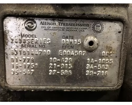 Allison 2400 SERIES Transmission