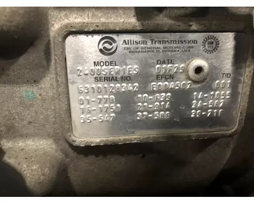 Allison 2400 SERIES Transmission