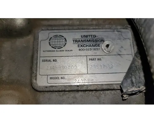 Transmission Assembly ALLISON 2400 SERIES American Truck Salvage