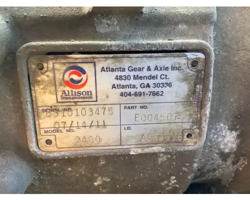 Allison 2400 Transmission Assembly