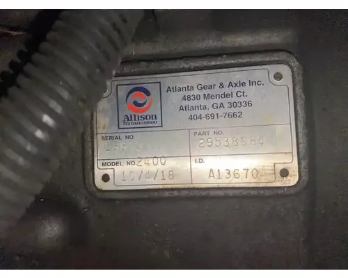 Allison 2400 Transmission Assembly