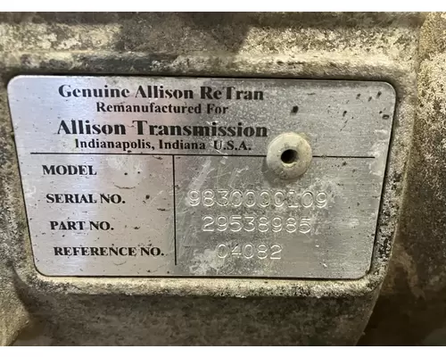 Allison 2400 Transmission