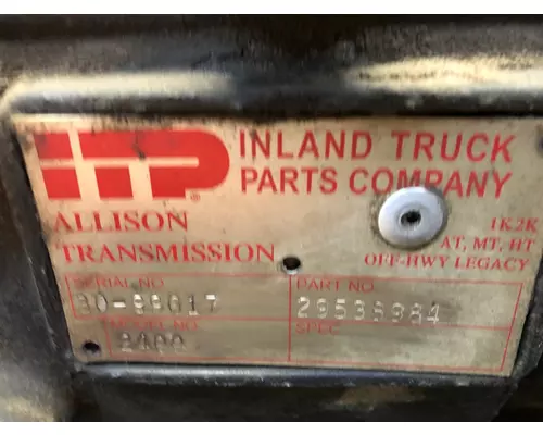 Allison 2400 Transmission