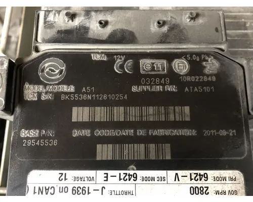 Allison 2500 HS Transmission Control Module (TCM)