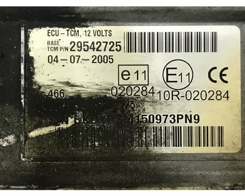 Allison 2500 HS Transmission Control Module (TCM)