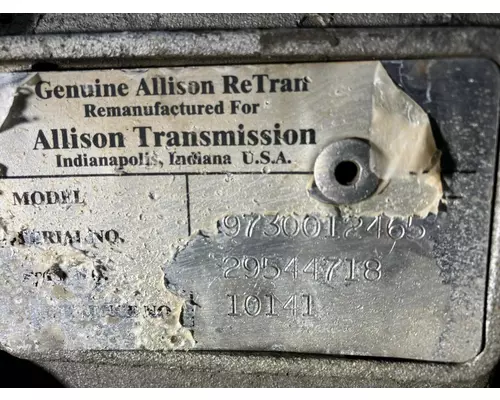 Allison 2500 PTS Transmission