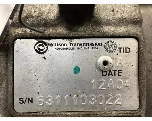 Allison 2500 RDS Transmission