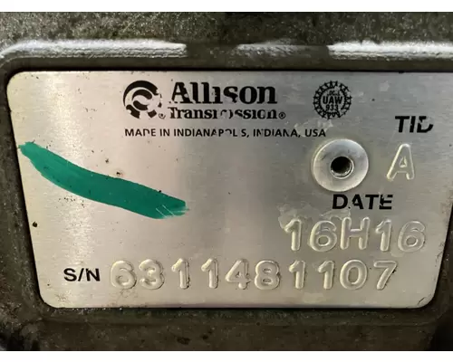 Allison 2500 RDS Transmission