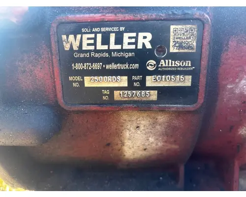 Transmission Assembly ALLISON 2500 RDS All County Truck Parts