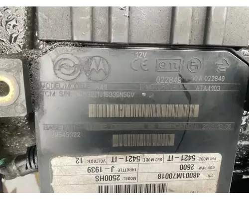 Allison 2500HS ECM (Transmission)