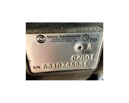 Allison 2500HS Transmission Assembly