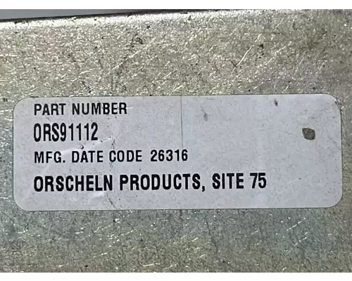 Allison 2500RDS Miscellaneous Parts