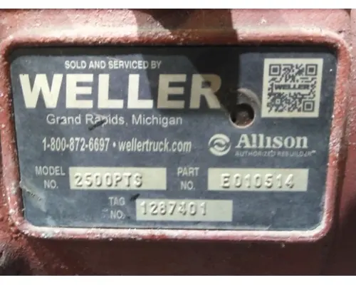 Transmission Assembly ALLISON 2500PTS GEN 4-5 LKQ Heavy Truck - Goodys