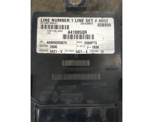 ECM (Transmission) ALLISON 2500PTS GEN 4-5 LKQ Heavy Truck - Goodys