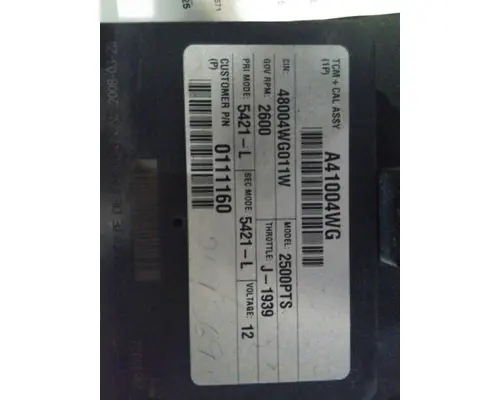 ECM (Transmission) ALLISON 2500PTS GEN 4-5 LKQ Heavy Truck - Goodys