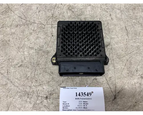 ECM (Transmission) ALLISON 29545322 West Side Truck Parts