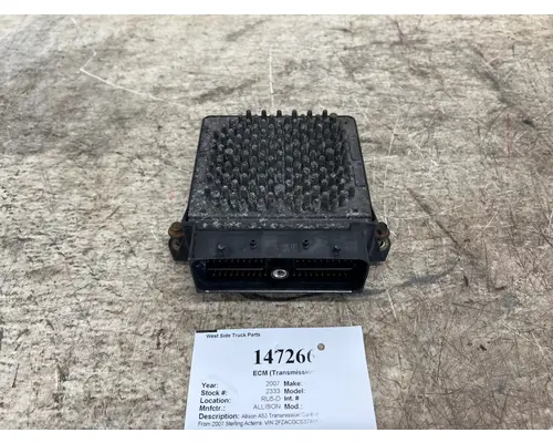 ECM (Transmission) ALLISON 29545538 West Side Truck Parts