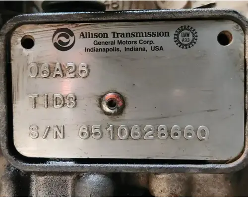 Allison 3000 EVP Transmission Assembly