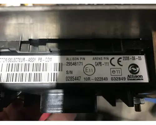 Allison 3000 HS Transmission Shifter (Electronic Controller)