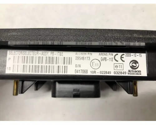 Allison 3000 HS Transmission Shifter (Electronic Controller)