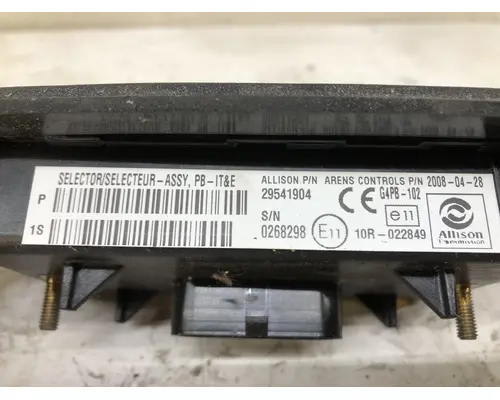 Allison 3000 HS Transmission Shifter (Electronic Controller)