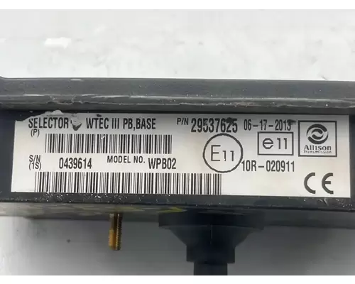 Allison 3000 RDSP Miscellaneous Parts
