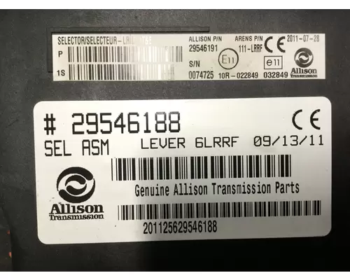 Allison 3000 RDS Transmission Control Module (TCM)