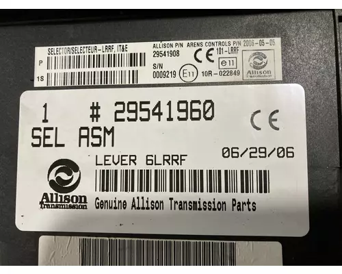 Allison 3000 RDS Transmission Control Module (TCM)