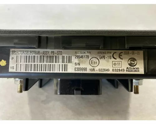 Allison 3000 RDS Transmission Control Module (TCM)