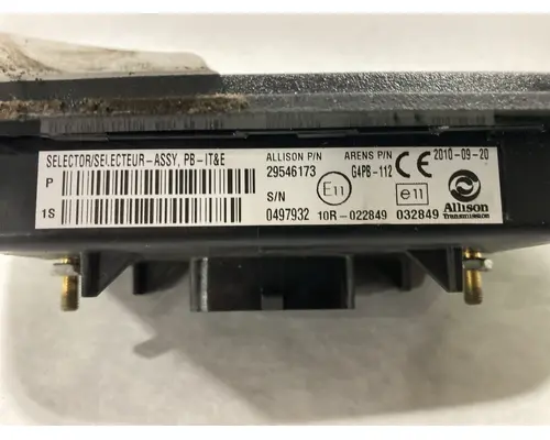Allison 3000 RDS Transmission Shifter (Electronic Controller)