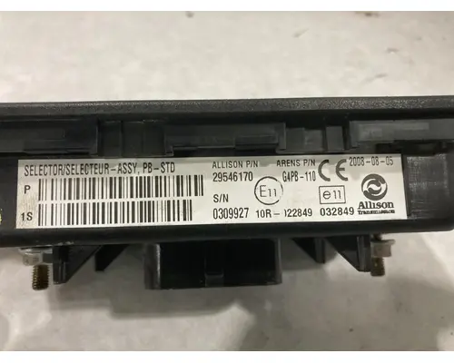Allison 3000 RDS Transmission Shifter (Electronic Controller)