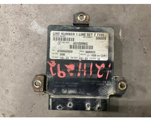 ECM (Transmission) Allison 3000 RDS Vander Haags Inc Col