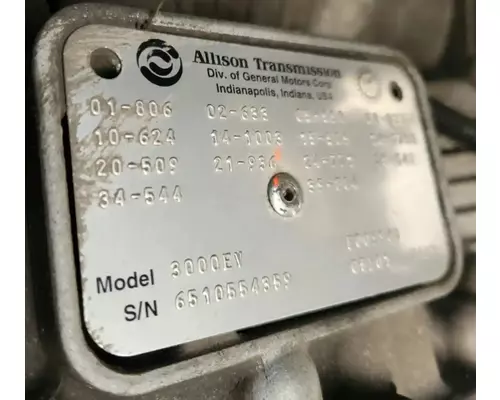 Allison 3000EV Transmission Assembly