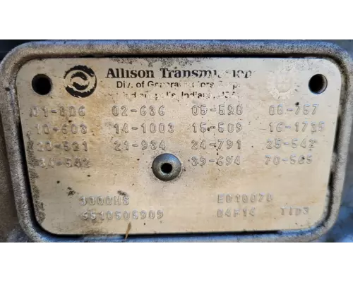 Allison 3000HS Transmission Assembly