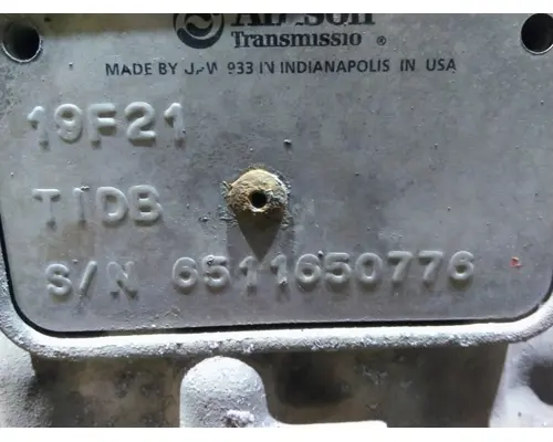 Transmission Assembly ALLISON 3000RDSP GEN 4-5 LKQ Heavy Truck - Goodys