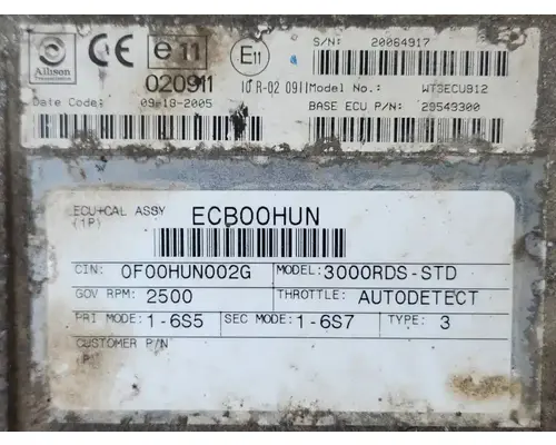Allison 3060p ECM (Transmission)
