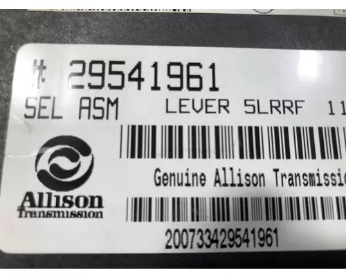 Allison 3500 RDS Transmission Shifter (Electronic Controller)