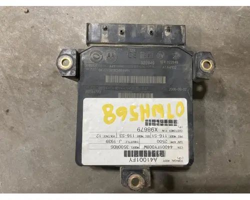 ECM (Transmission) Allison 3500 RDS Vander Haags Inc Col